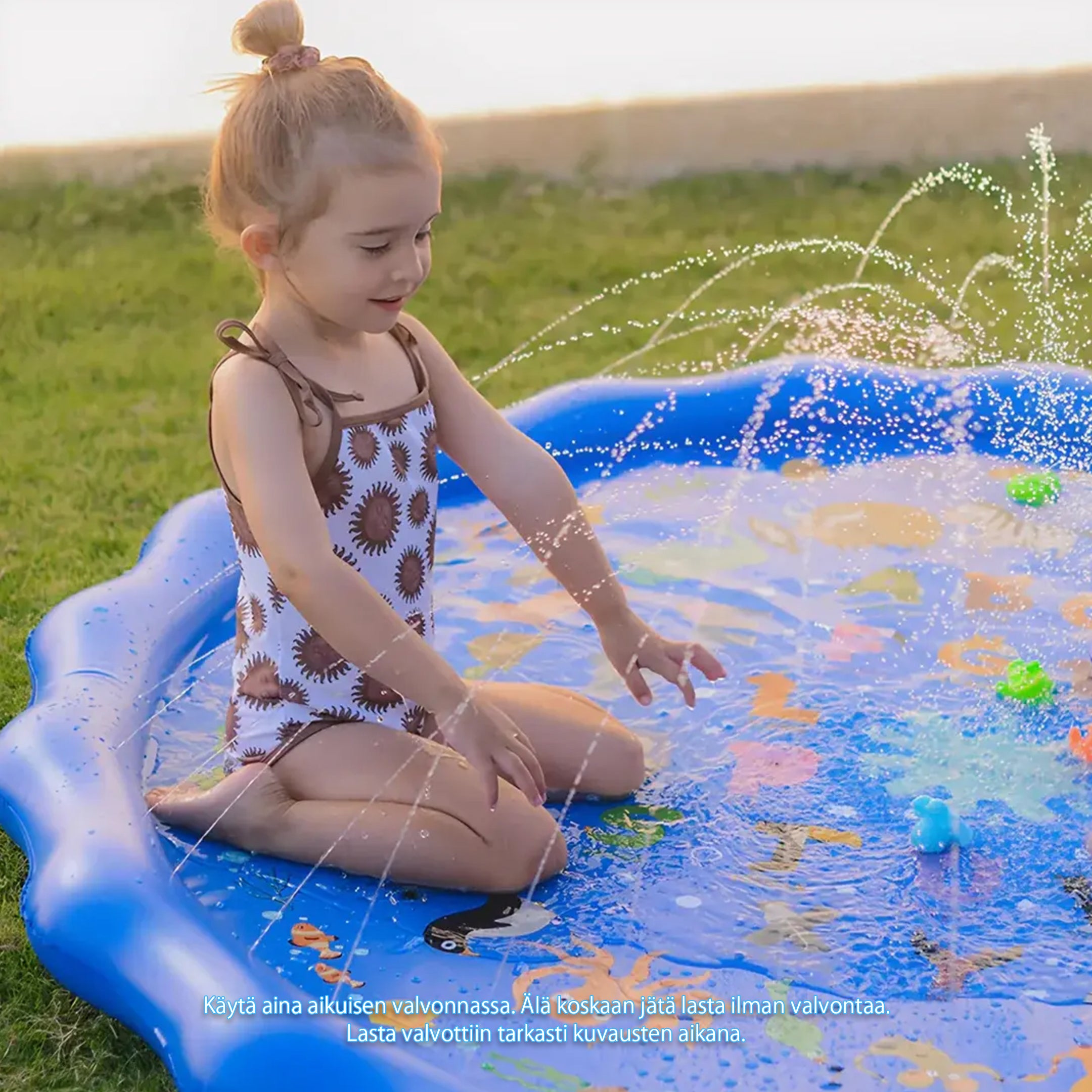 KiddoSpace SplashPad lapsille