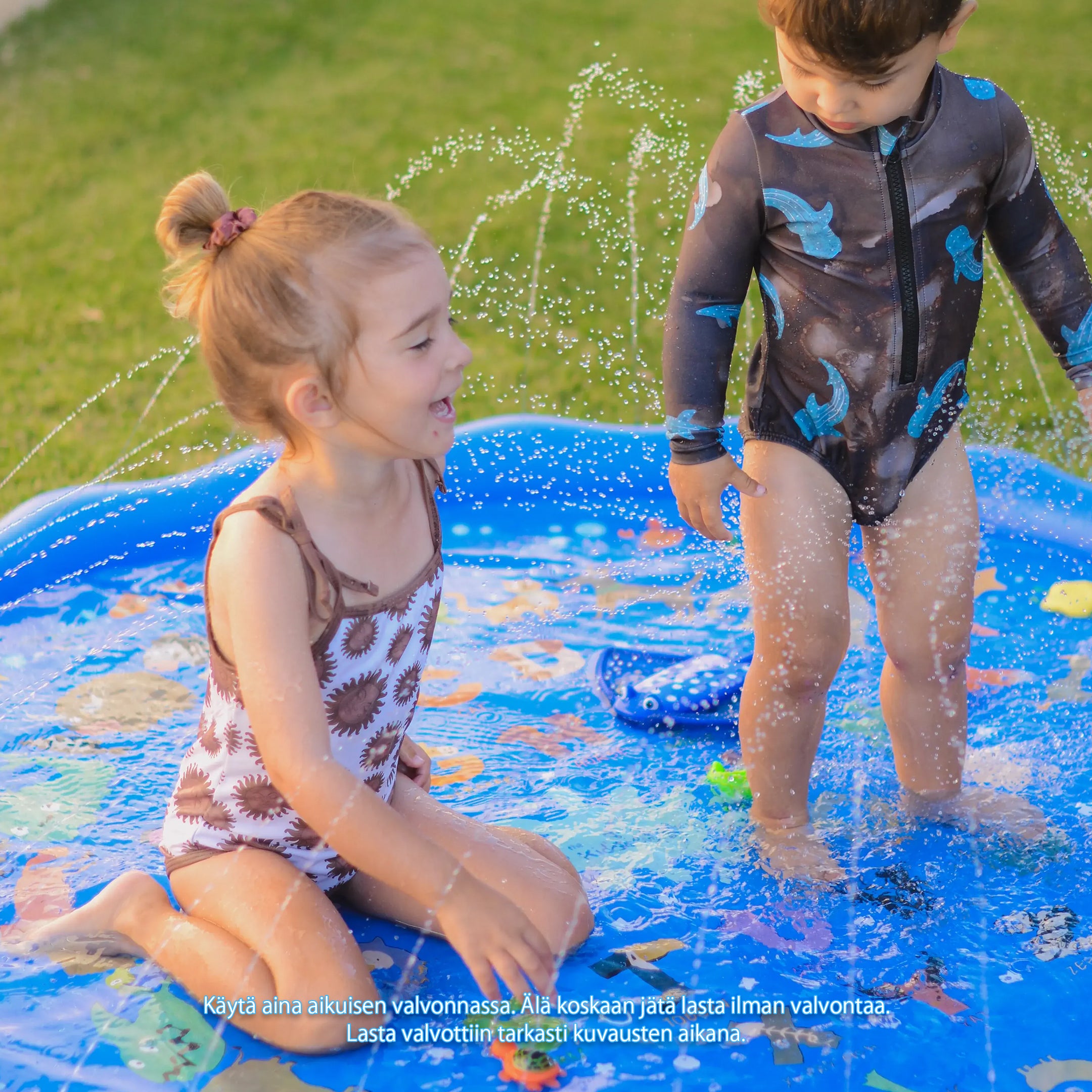 KiddoSpace SplashPad lapsille