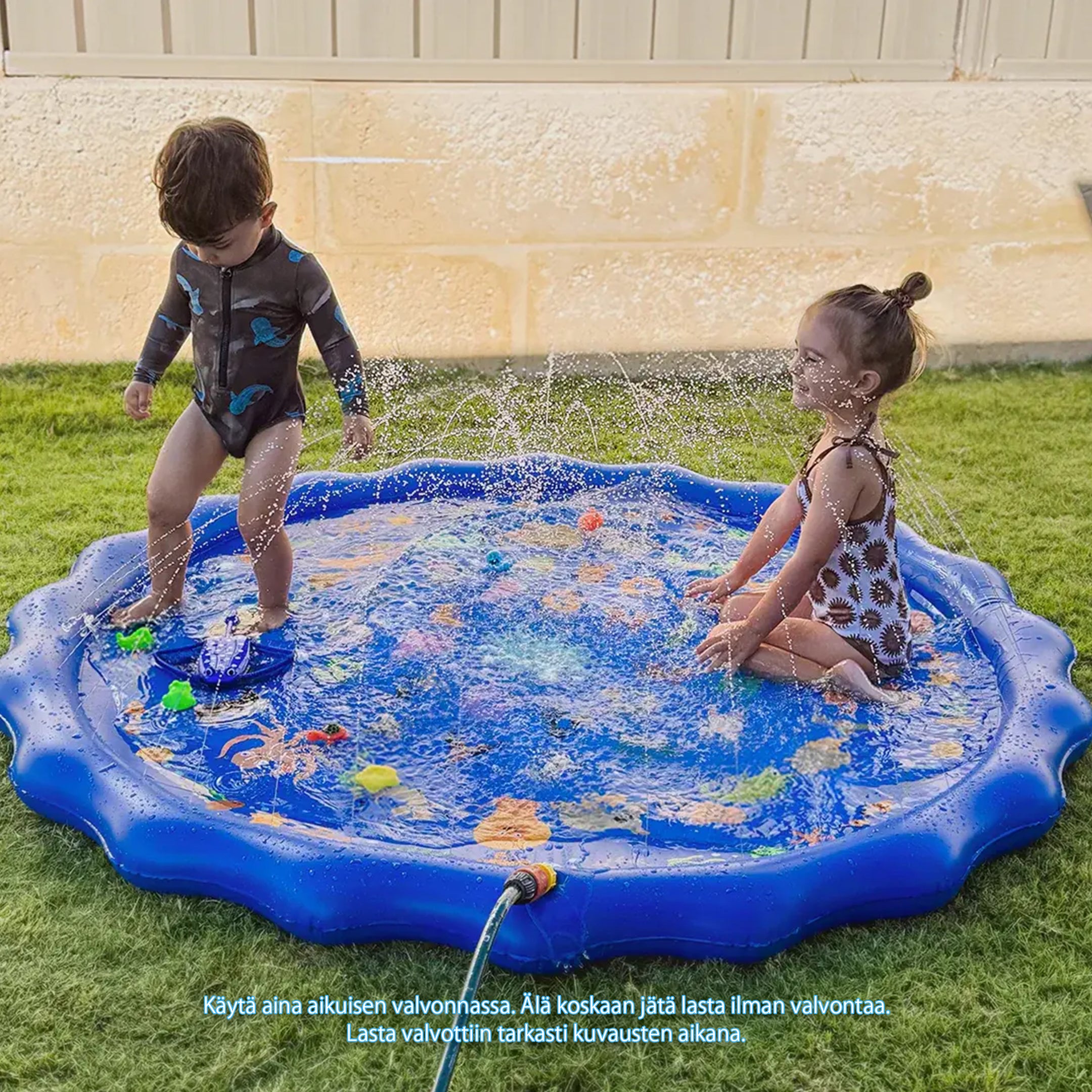 KiddoSpace SplashPad lapsille
