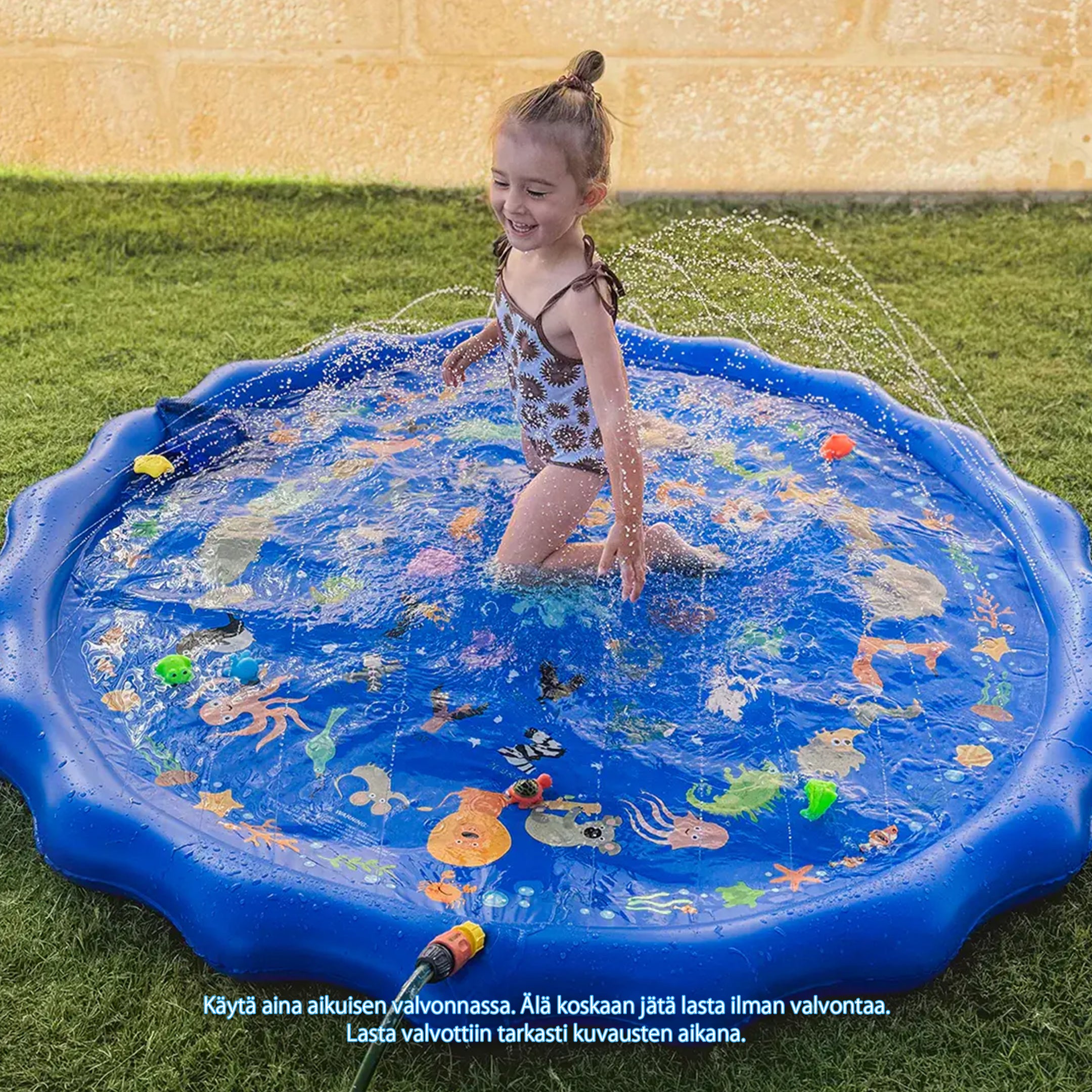 KiddoSpace SplashPad lapsille