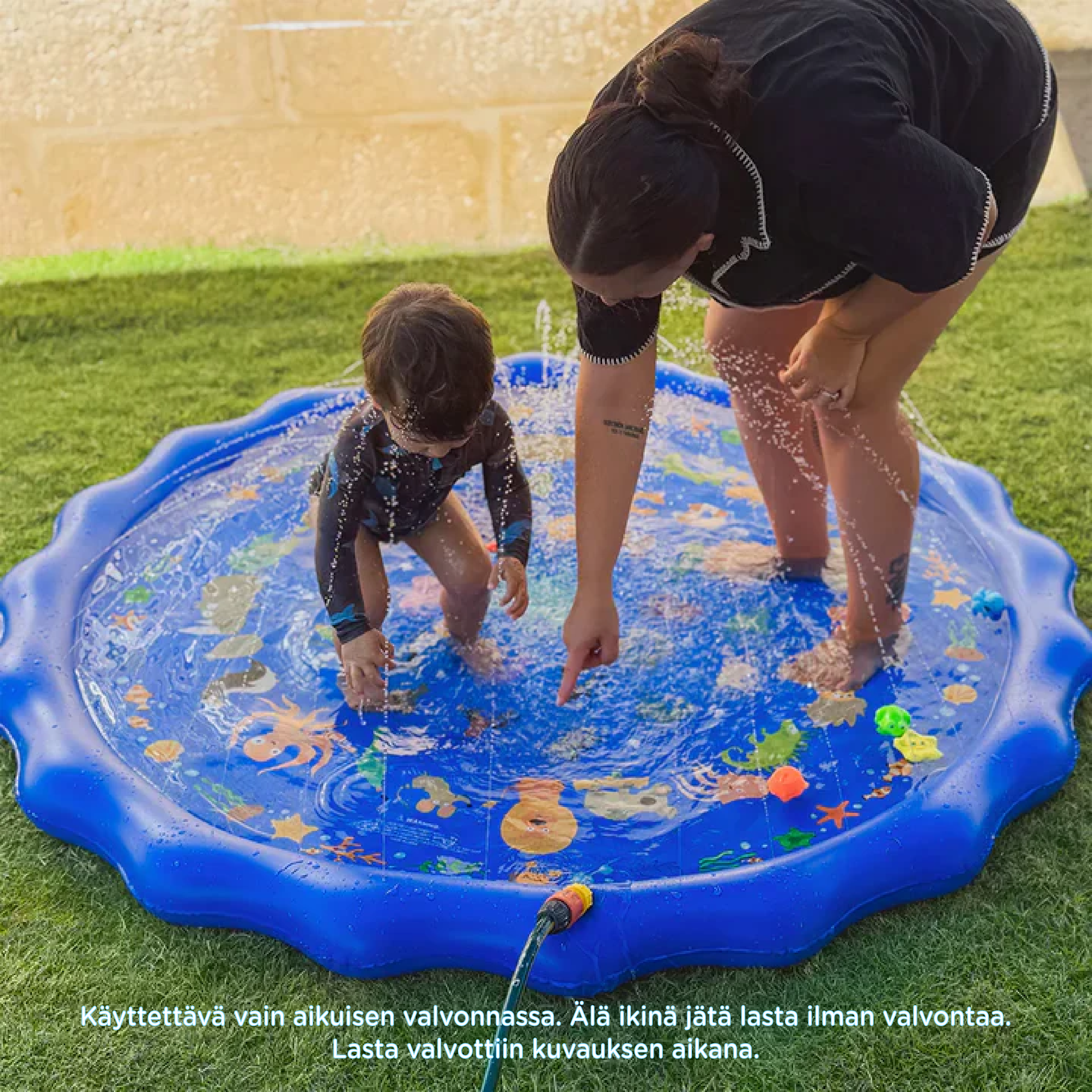 KiddoSpace SplashPad lapsille